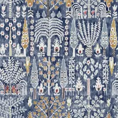 RoomMates Blue Persian Ikat Peel & Stick Wallpaper