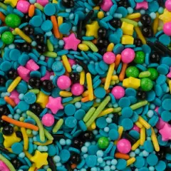 PME Cake Sweet Street&reg; 7.3oz. Sprinkle Mix Neon Rave