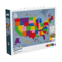 Puzzle By Number - Map of the United States: 1400 Pcs