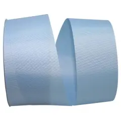 The Ribbon Roll 2.25" x 50yd. Grosgrain Allure Solid Ribbon Light Blue
