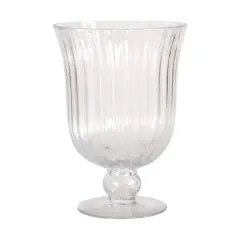10" Fluted Glass Vase by Ashland&reg;
