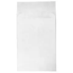 JAM Paper White Tyvek&reg; Expandable Open End Peel & Seal Closure Envelopes, 100ct.
