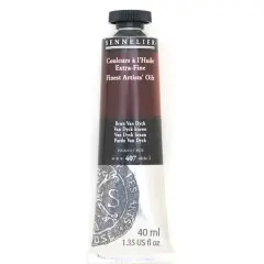 Sennelier Artists' Oil Color, 40mL 407 Van Dyck Brown S1