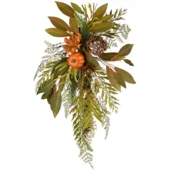 26" Harvest Wall Flower Swag