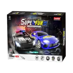 Joysway&reg; SuperFun 202 USB Power Slot Car Racing Set