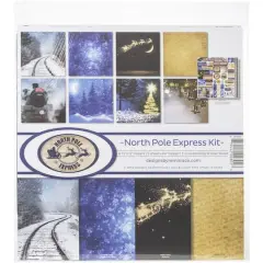 Reminisce Collection Kit 12"X12"-North Pole Express