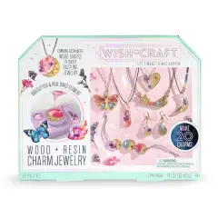 Wish Craft&trade; Wood & Resin Charm Jewelry Craft Kit