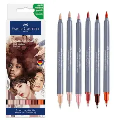 Faber-Castell&reg; Goldfaber Aqua Portrait Dual-Tip Marker Set