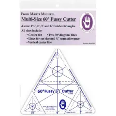 Marti Michell Multi Size 60&deg; Fussy Cutter