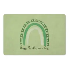 St. Patrick's Day Rainbow 18" x 27" Floor Mat