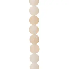 Matte White Crackle Agate Round Beads, 10mm by Bead Landing&trade;
