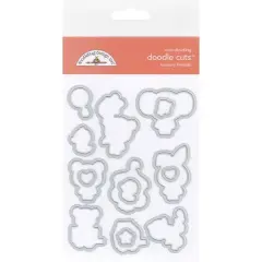 Doodlebug Design Inc.&trade; Doodle Cuts&trade; Nursery Friends Die Set