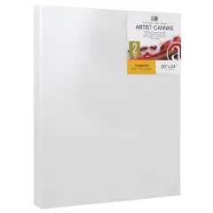 Art Advantage&reg; 2 Pack Visual Edge Artist Canvas