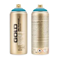 Montana&trade; Gold Acrylic Professional Spray Paint G6260 Aqua