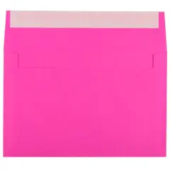 JAM Paper 6" x 9" Colored Peel & Seal Invitation Envelopes, 100ct. Ultra Fuchsia Hot Pink
