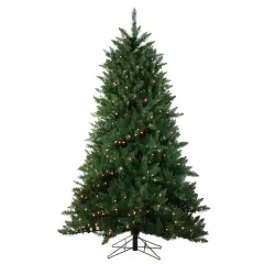 7.5ft. Pre-Lit Montana Pine Artificial Christmas Tree, Clear Lights