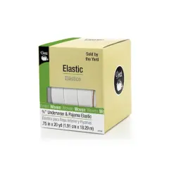 Dritz&reg; 3/4" White Underwear & Pajama Elastic