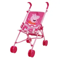 509 Crew Peppa Pig&trade; Pink and White Dots Doll Umbrella Stroller