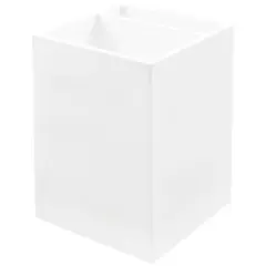 JAM Paper Plastic Pen Holder White