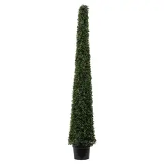 6ft. Potted Boxwood Cone Tree