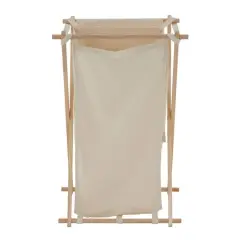 Household Essentials X-Frame Laundry Hamper Natural