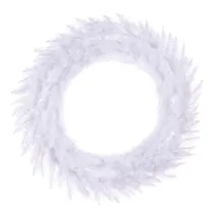 48" Sparkle White Spruce Christmas Wreath