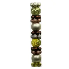 44ct. Forest Shatterproof Ball Ornaments by Ashland&reg;