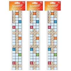 Eureka&reg; Scrabble&trade; Letters Extra Wide Die Cut Deco Trim&reg;, 111ft.