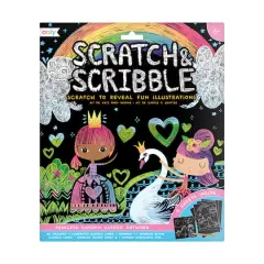 Scratch & Scribble Princess Garden Art Set