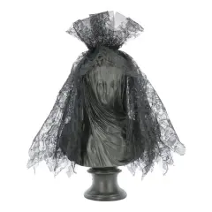 18" Woman in Black Veil Tabletop Bust by Ashland&reg;