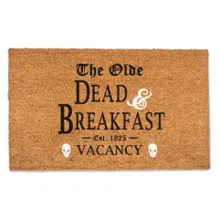 Dead & Breakfast Door Mat