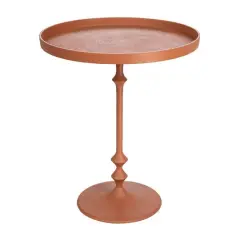 Hello Honey&reg; 22.5" Sculptural Metal Side Table Sienna