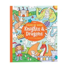 OOLY Color-in' Book: Knights & Dragons