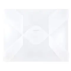 JAM Paper 9.5" x 11.87" Clear Frost Tuck Flap Closure Plastic Envelope