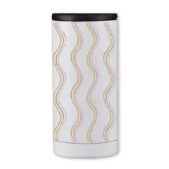 Modern Wavy Stripes 12oz. Koozie