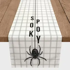 72" Spooky Spider Table Runner