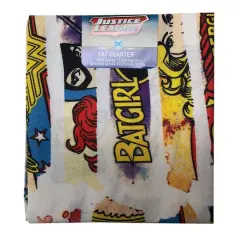 Camelot Fabrics DC Comics Heroines Cotton Fat Quarter Bundle