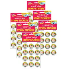 TREND Enterprises&reg; Ol&eacute;! Taco Scented Stickers, 6 Packs of 24