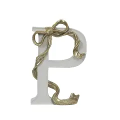 8.25" Gold Bow Monogram Letter by Ashland&reg; P