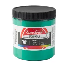 Speedball&reg; Fabric Screen Printing Ink Green