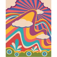 8" x 10" Groovy Sky Paint-by-Number Kit by Artist's Loft&reg;