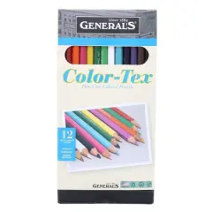 General's&reg; Color-Tex&reg; 12 Color Pencil Set