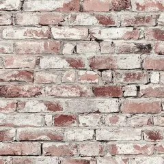 Surface Style Brickwork Peel & Stick Wallpaper Clay