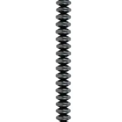 Black Hematite Rondelle Beads, 6mm by Bead Landing&trade;