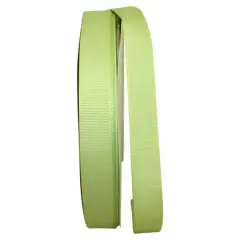 JAM Paper 7/8" Grosgrain Texture Ribbon Lime Juice