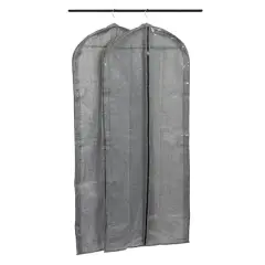 Household Essentials Hanging Garment Storage Bag, 2ct. Graphite