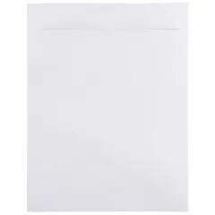 JAM Paper 12" x 15.5" White Open End Catalog Commercial Envelopes