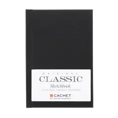 Daler-Rowney&reg; Cachet Vertical Format Classic Hardcover Sketchbook, 4" x 6"