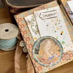 Stamperia Klimt Double-Sided Paper Pad, 12" x 12"