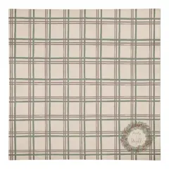Merry & Bright Plaid Cotton Twill Napkin